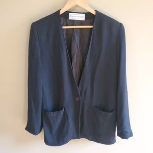 Evan Picone Black Blazer sz 10